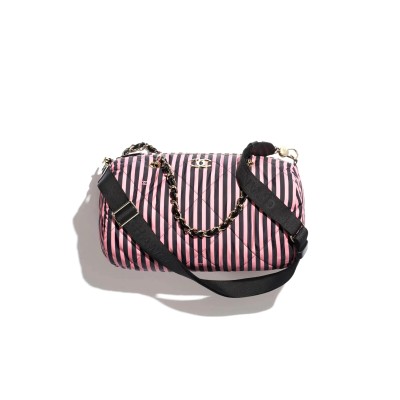 CHANEL COCO BEACH BOWLING BAG AS4692 (36*35*2cm)